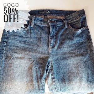 Lauren by Ralph Lauren Straight Leg Denim Jean